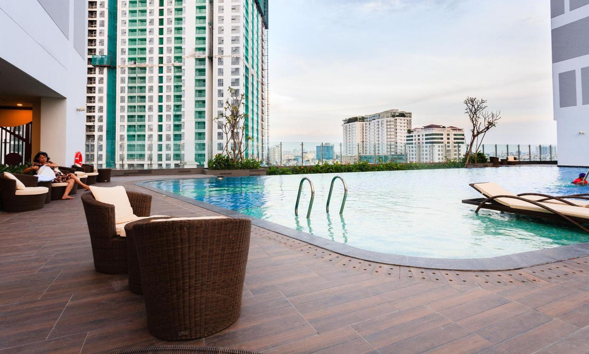 הו צ'י מין סיטי Yo'S Homes Rivergate Apartment Infinity Pool Near District 1 מראה חיצוני תמונה