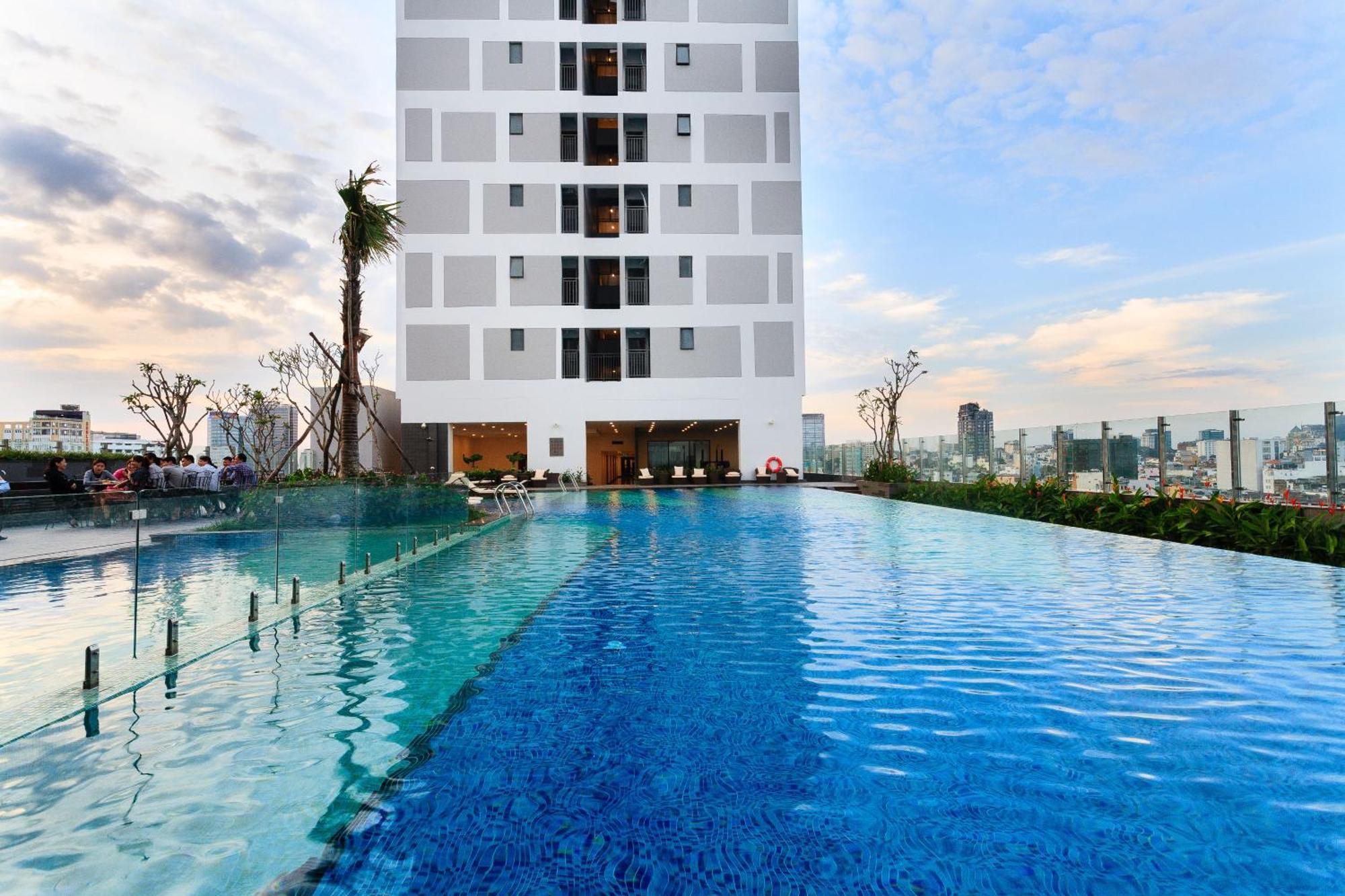 הו צ'י מין סיטי Yo'S Homes Rivergate Apartment Infinity Pool Near District 1 מראה חיצוני תמונה