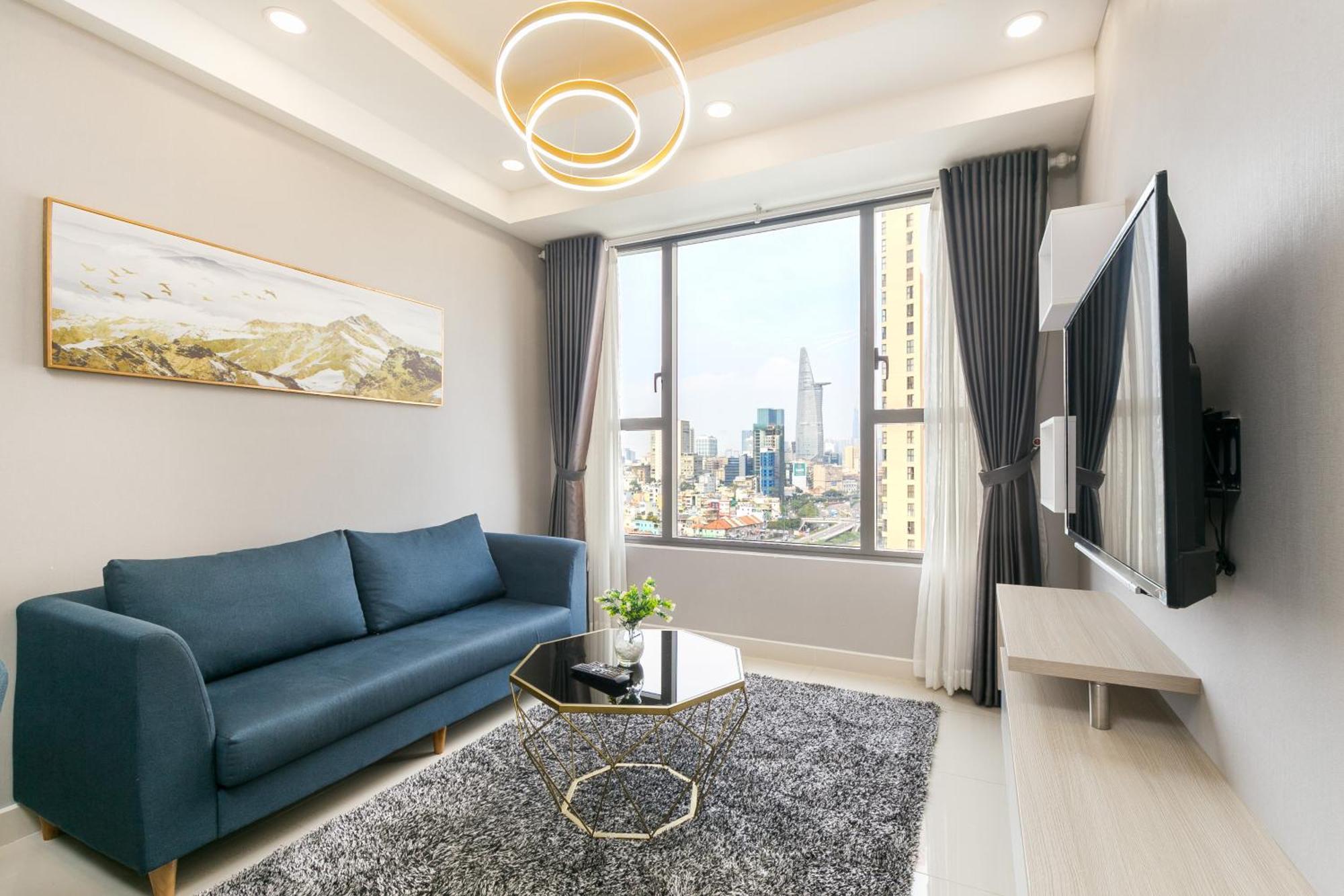 הו צ'י מין סיטי Yo'S Homes Rivergate Apartment Infinity Pool Near District 1 מראה חיצוני תמונה