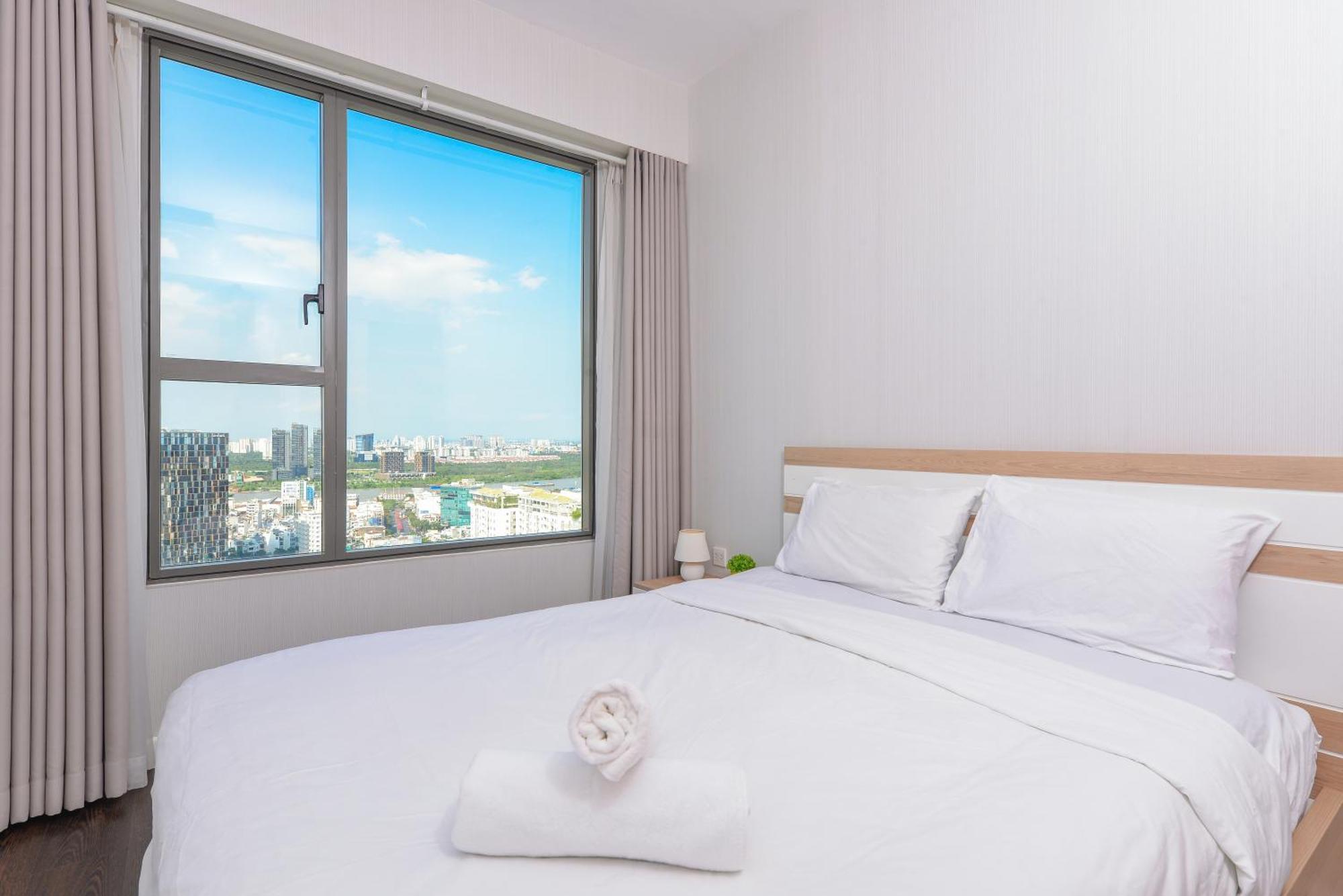 הו צ'י מין סיטי Yo'S Homes Rivergate Apartment Infinity Pool Near District 1 מראה חיצוני תמונה