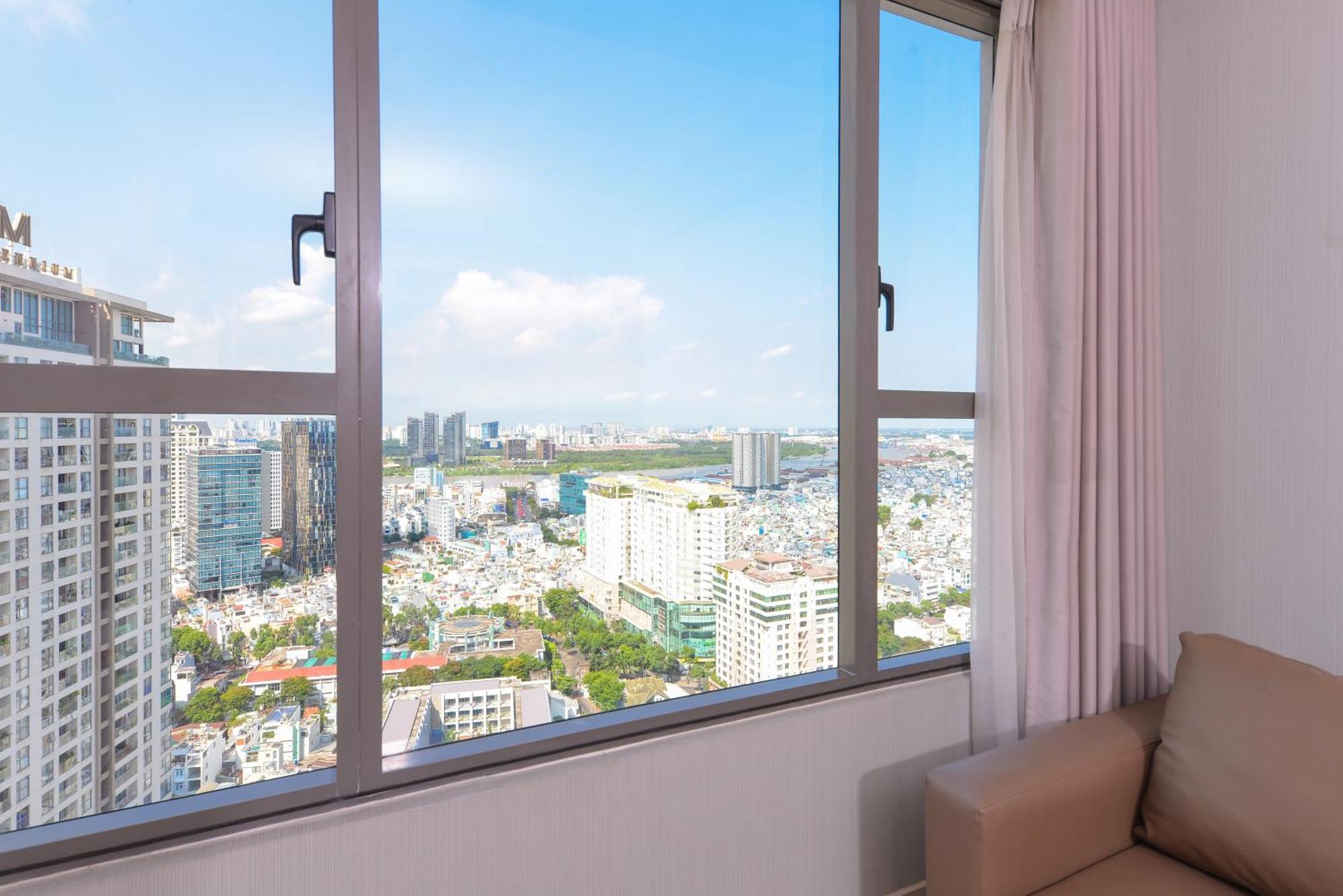 הו צ'י מין סיטי Yo'S Homes Rivergate Apartment Infinity Pool Near District 1 מראה חיצוני תמונה