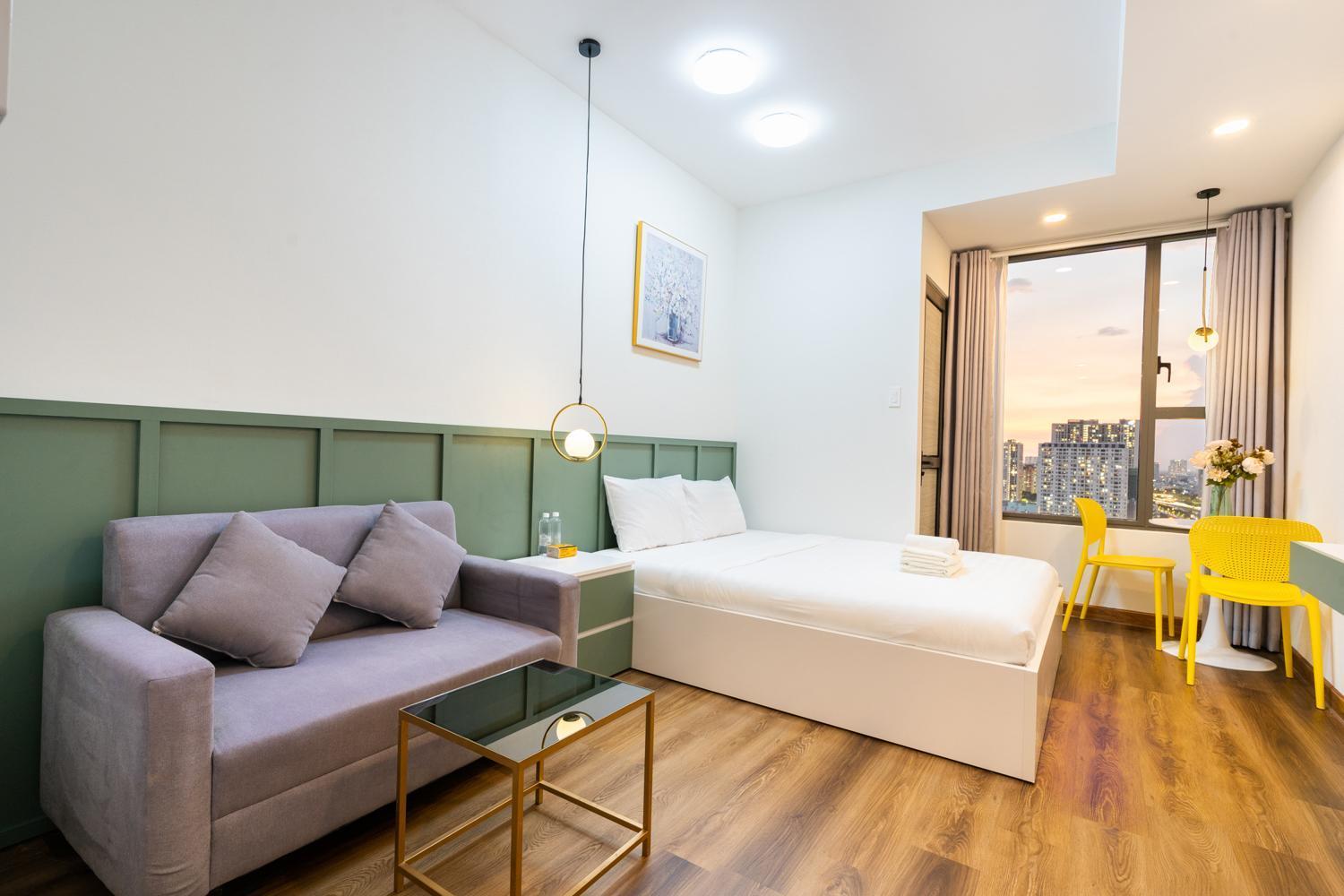 הו צ'י מין סיטי Yo'S Homes Rivergate Apartment Infinity Pool Near District 1 מראה חיצוני תמונה