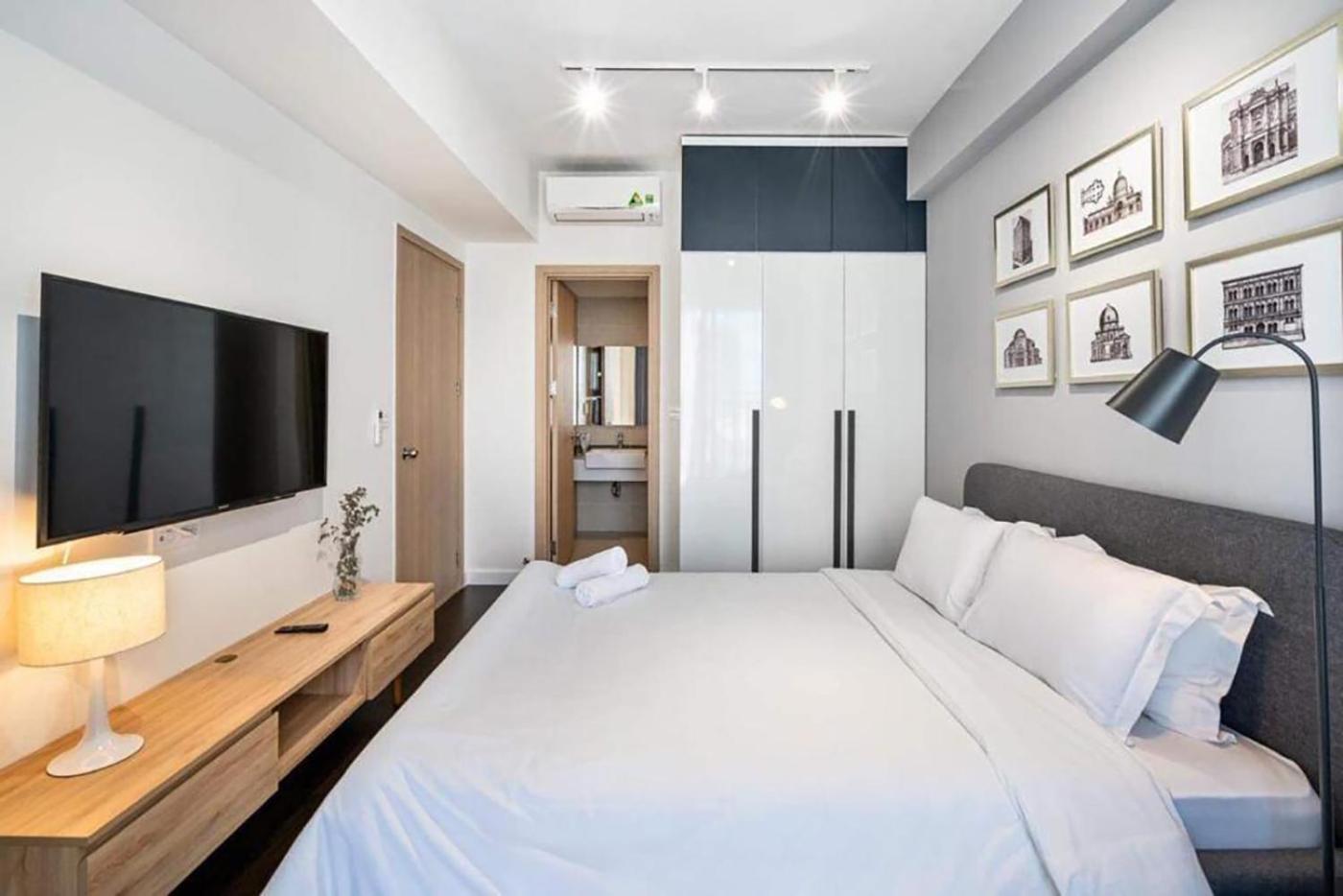 הו צ'י מין סיטי Yo'S Homes Rivergate Apartment Infinity Pool Near District 1 מראה חיצוני תמונה