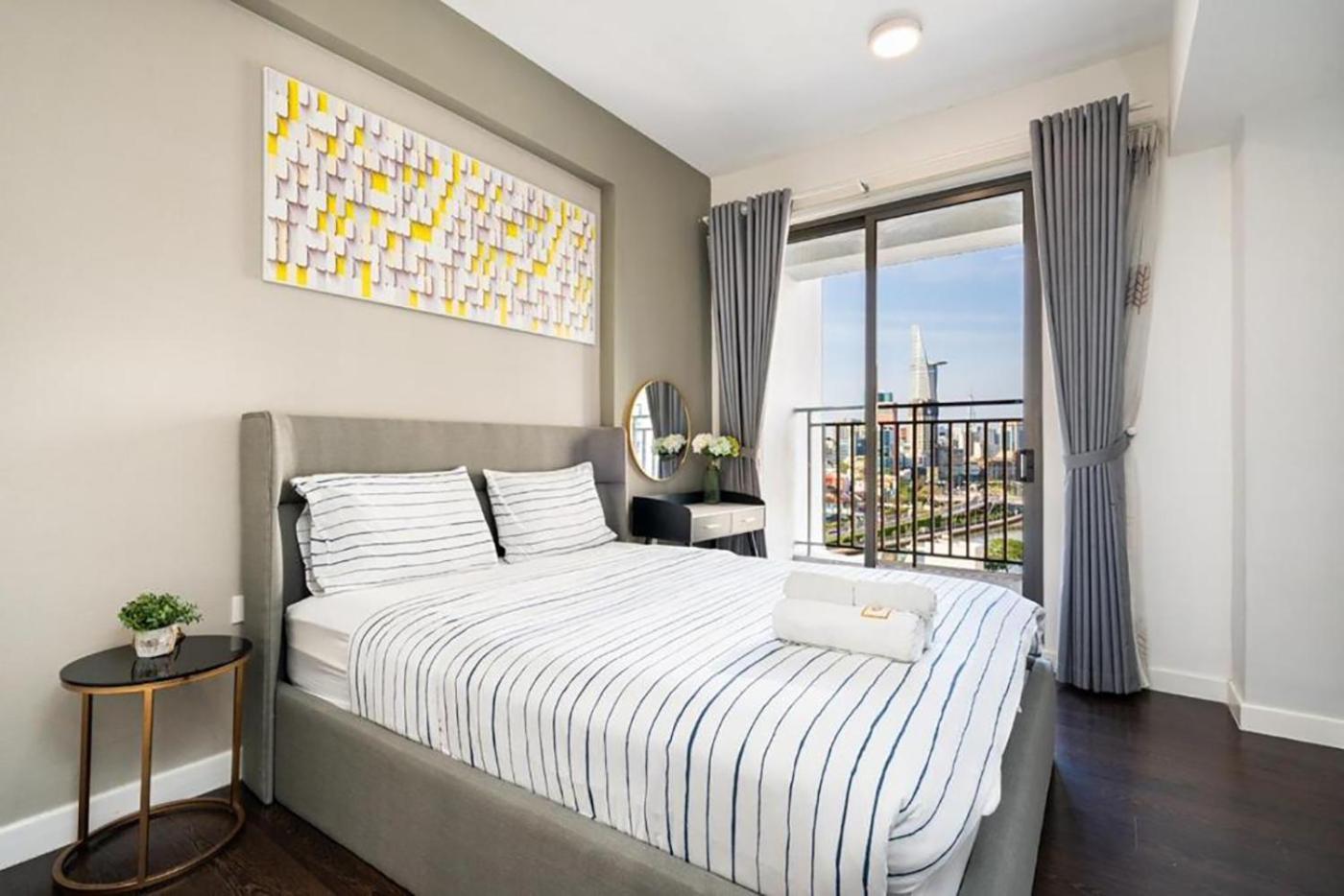 הו צ'י מין סיטי Yo'S Homes Rivergate Apartment Infinity Pool Near District 1 מראה חיצוני תמונה